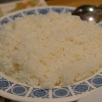 Rice at Aashirwad in Kanazawa