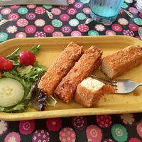 tofu chicken wings at Bluegrass Kitchen in Charleston