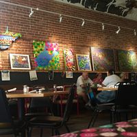 View inside the restaurant at Bluegrass Kitchen in Charleston
