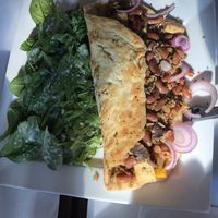 Perfect burrito  at Vegano in Montreal