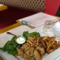 Fried chicken at Vegano in Montreal