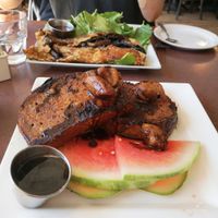 Pain doré 😋 at Vegano in Montreal