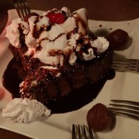 Brownies and Nice-Cream! at Vegano in Montreal