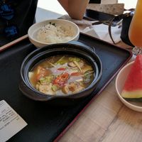 Thai TomYum Set Meal at Touch Veggie Delight in Penang