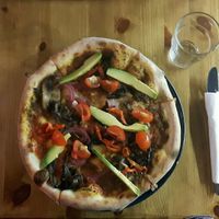 happy pizza at Stoned Pizza in Dublin