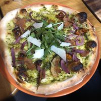 Mr. Green Vegan + Vegan Bacon at Stoned Pizza in Dublin