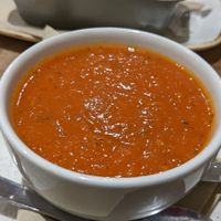 Tomato basil soup #Veganuary at The Apple Pie in Ambleside