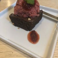 Chocolate brownie  at Mantra Gastronomia e Arte in Porto Alegre