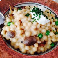Israelian couscous at Zaytinya in Washington