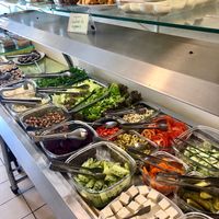 Salad bar at Formosa in Joinville