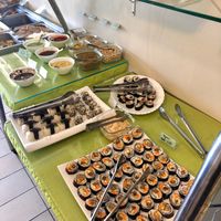 Sushi buffet at Formosa in Joinville