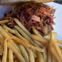 pulled pork at The Hollow in Albany