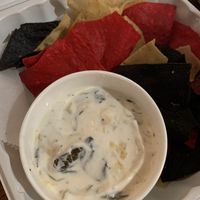 Vegan spinach and artichoke dip  at The Hollow in Albany
