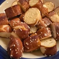 Pretzel bites at The Hollow in Albany