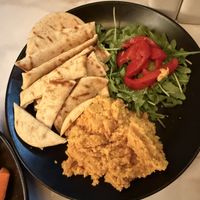 Hummus plate   at The Hollow in Albany