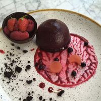 Chocolate Dessert  at Alive in Vilnius
