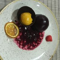 chocolate spheres  at Alive in Vilnius