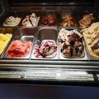 All vegan! at Girls and Boys in Fitzroy