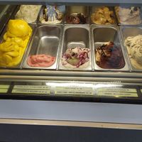 Vegan gelato selection at Girls and Boys in Fitzroy