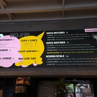 Menu at Girls and Boys in Fitzroy