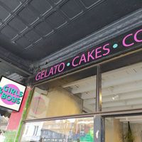 Sign and description at Girls and Boys in Fitzroy