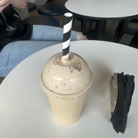 Thick shake with tiramisu and cookie dough gelato 😍😍  at Girls and Boys in Fitzroy