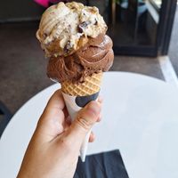 cookie dough and chocolate fudge at Girls and Boys in Fitzroy