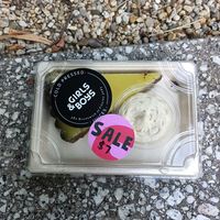 Choc passionfruit tart at Girls and Boys in Fitzroy