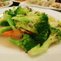 Brocolli with mushrooms. at Home Recipe in Ipoh