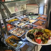 buffet at Angel's in Varna