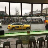 Opposite the Central Market at GreenBurger - Vesterbrogade in Copenhagen