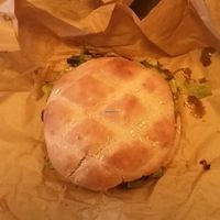 Mexican burger  at GreenBurger - Vesterbrogade in Copenhagen