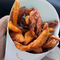 Yam Fries at HipCityVeg - Broad St in Philadelphia