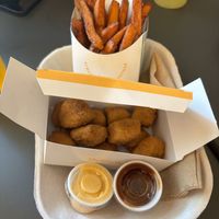 nuggets and sweet potato fries   at HipCityVeg - Broad St in Philadelphia