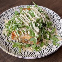 La pastilla   at The Raven Bistro in Jasper