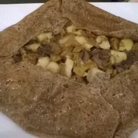 Madras Galette at Ty Veg in Perros-guirec