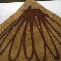 Chocolate galette at Ty Veg in Perros-guirec