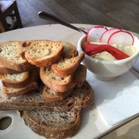 hummus (snack)  at Le Pain Quotidien - Gelderlandplein in Amsterdam
