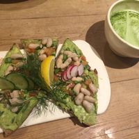 Omega 3 boost and Matcha Latte at Le Pain Quotidien - Chelsea in South West London