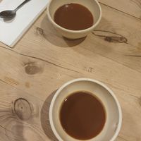 Flat white and mocha at Le Pain Quotidien - Westfield in London