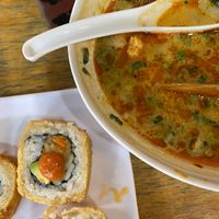 diablo roll empanizado 3/5 tampoco tenía mucho sabor el sushi que escogí   at V-Ramen - Alvaro Obregon in Mexico City