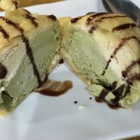 helado tempura ooof delicious   at V-Ramen - Alvaro Obregon in Mexico City