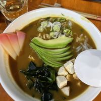 Curry ramen   at V-Ramen - Alvaro Obregon in Mexico City