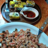 See that Sushi. You won't believe how delicious until you have it.  at V-Ramen - Alvaro Obregon in Mexico City