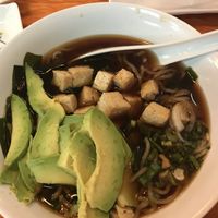 With extra avocado and tofu  at V-Ramen - Alvaro Obregon in Mexico City