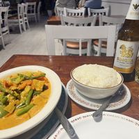 Penang curry  at Thai Palms in Desert Hot Springs