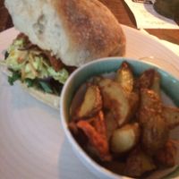 pulled pork bbq at Venchi in Odense