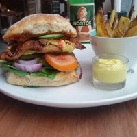 lækon burger at Venchi in Odense