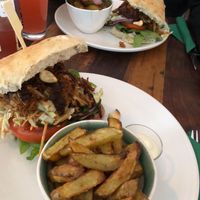 Pulled jackfruit at Venchi in Odense