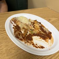 Beef ass enchiladas   at Leonor's Mexican Restaurant in North Hollywood